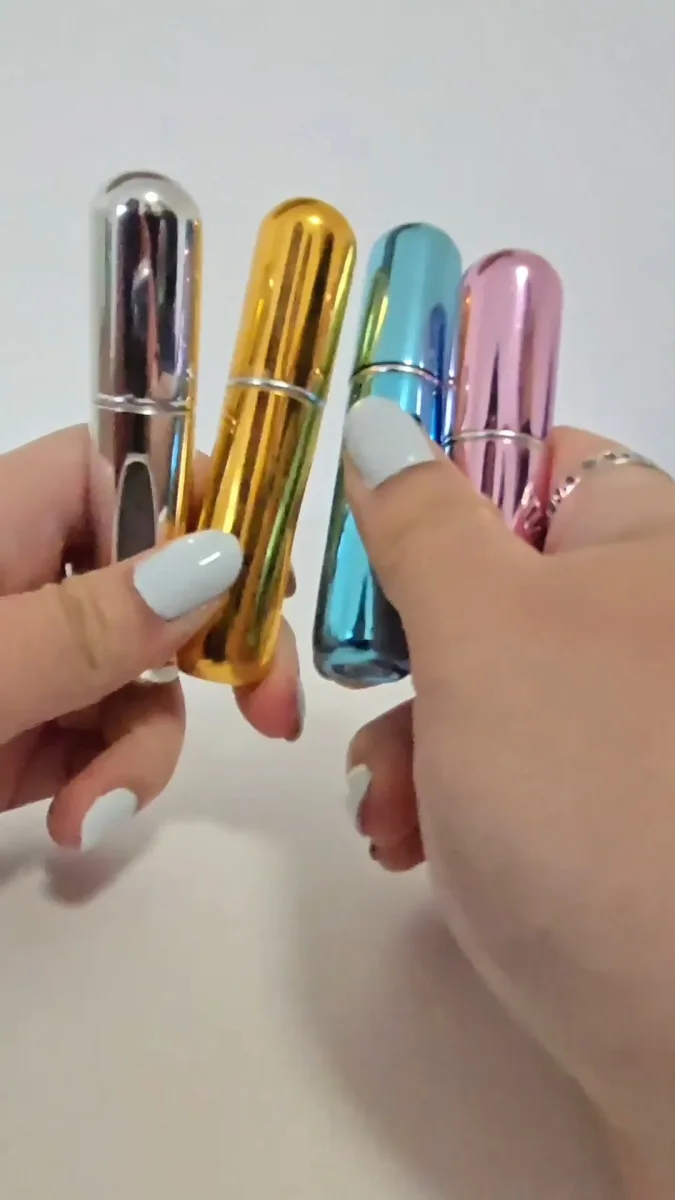 Refillable perfume atomizer product full view